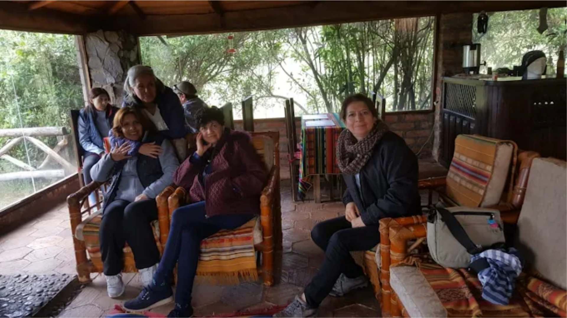 Tourists at Antisana