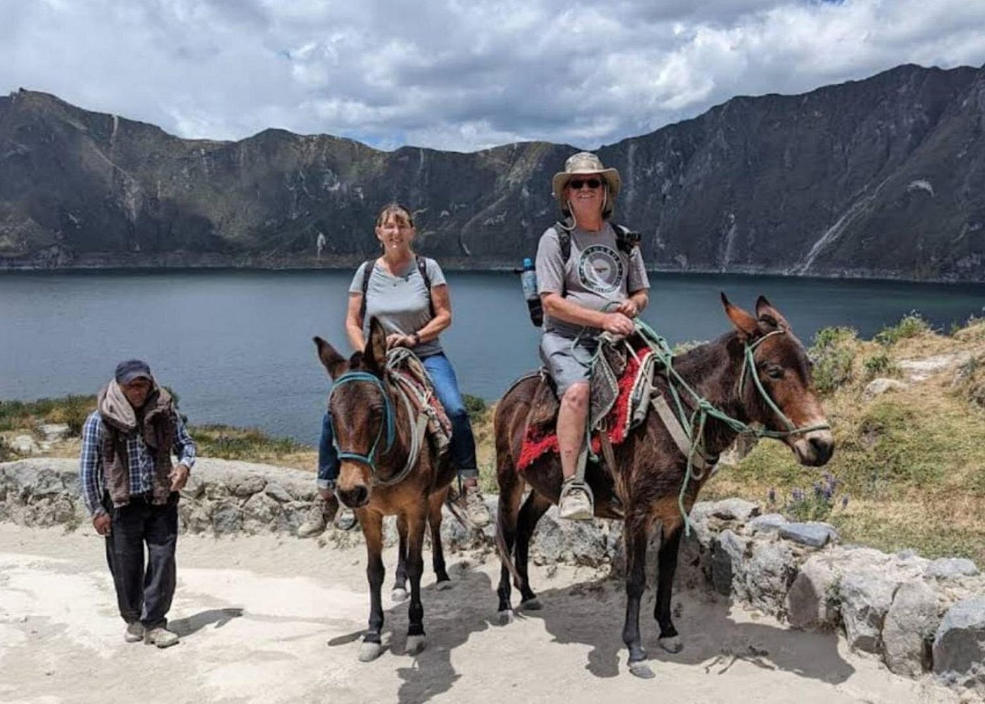 Horseback route Quilotoa